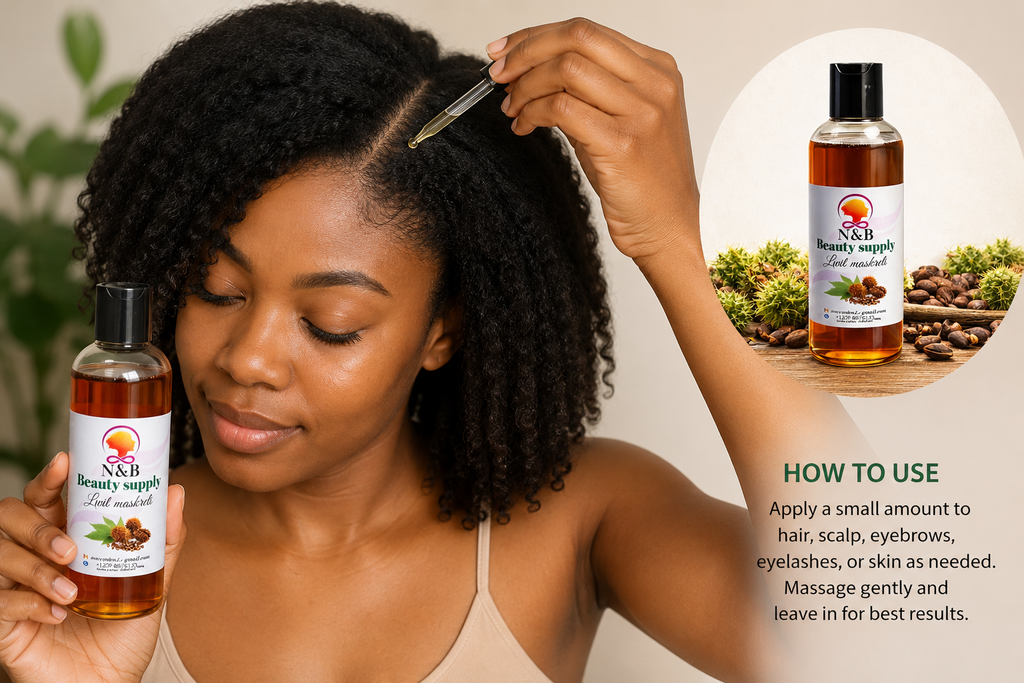 Premium Natural Castor Oil for Hair & Skin – 8 oz